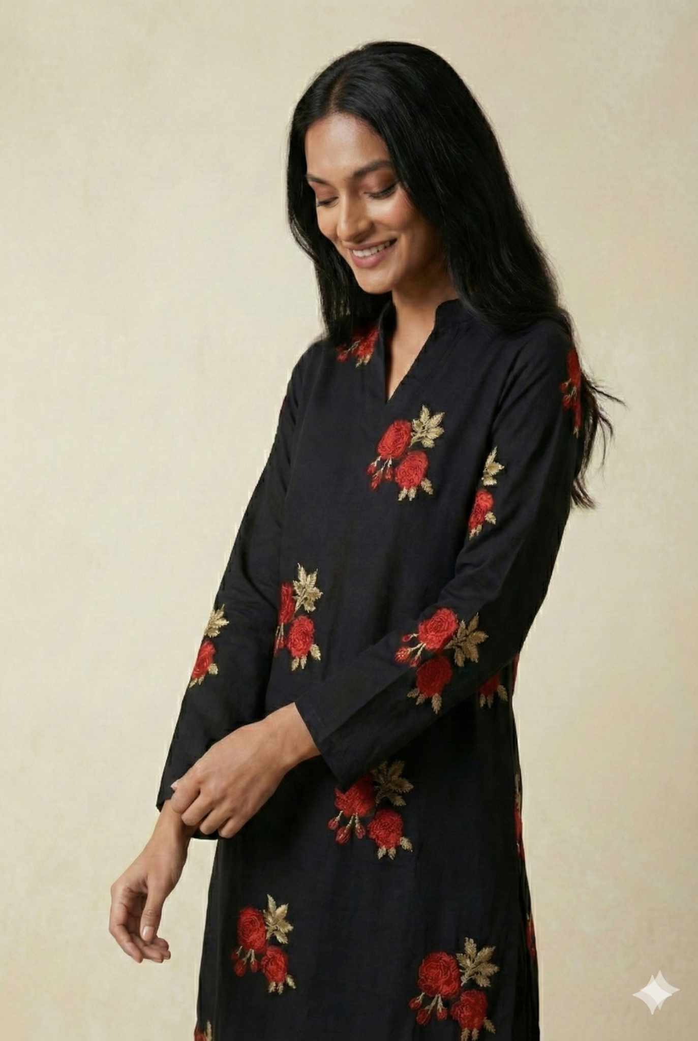 2pc Premium Linen Suit-Embroidred Pret