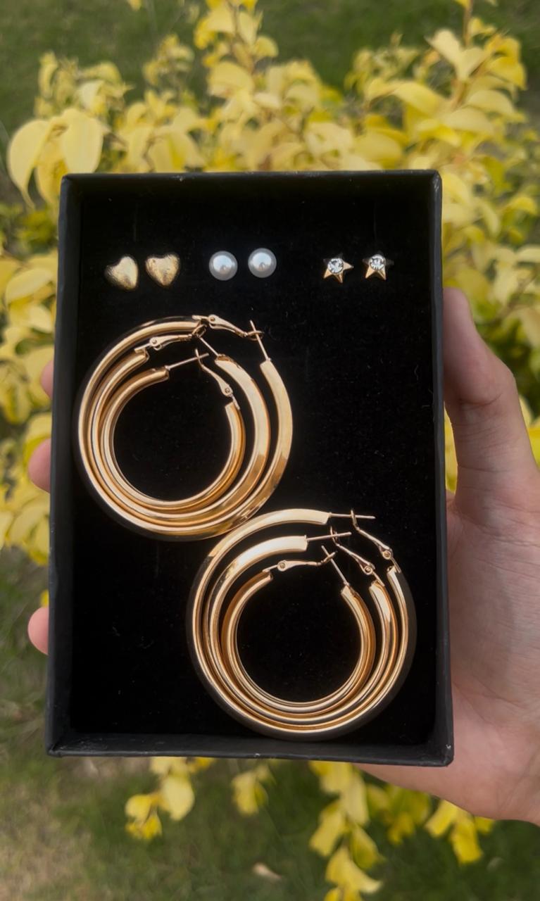 Premium 9 Earrings Gift Box